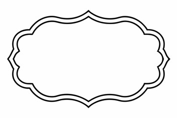 Border Vector with White Background Vector Illustration, Cartoons, Clipart, Line Art Design, Border vector with white background perfect for illustrations, cartoons, clipart, and line art design