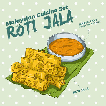 Malaysian Cuisine Set - Roti Jala