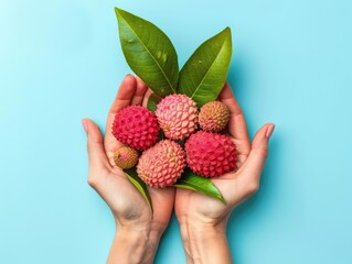 Obraz premium handful of strawberries