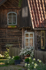 old wooden house