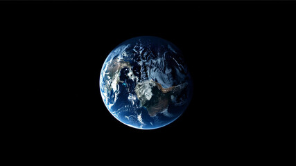 Fototapeta premium earth on black