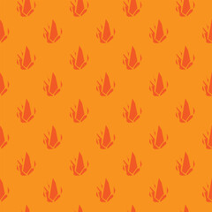 Flame seamless pattern background Modern creative design for textile Geometric polygonal style Fashion print for clothes apparel greeting invitation card banner poster wallpaper cover book flyer ad
