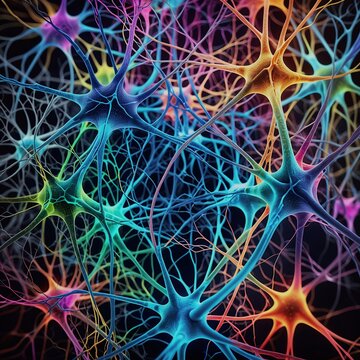 Red neuronal de colores 