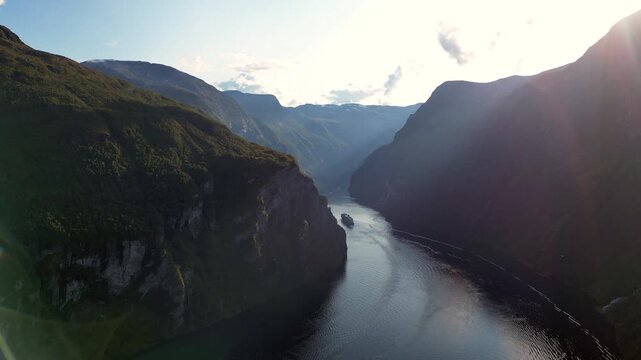 Geiranger, Fjord in Norway