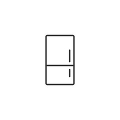 Refrigerator icon. Household symbol modern, simple, vector, icon for website design, mobile app, ui. Vector Illustration