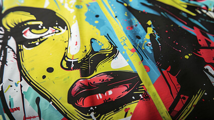 Graffiti Style Mixed with Pop Art