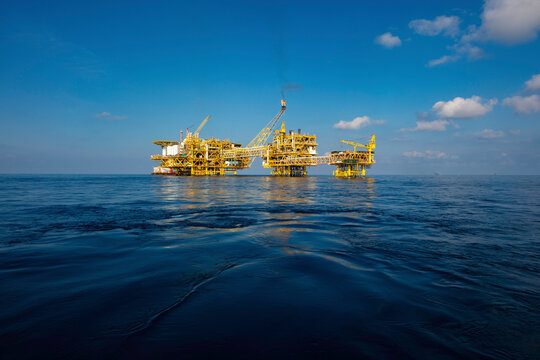 Oil production offshore Gulf of Mexico