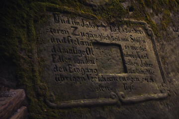 old stone cross