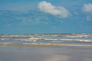 beach and sea in old digha