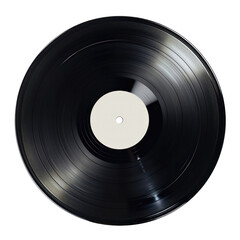vinyl record retro music cut out background