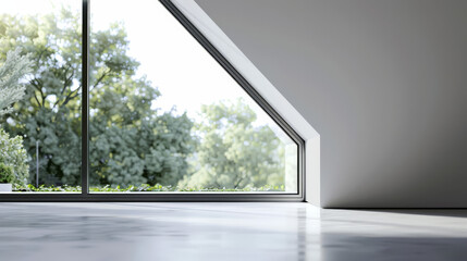 Fototapeta premium modern and minimal house window for interior decoration