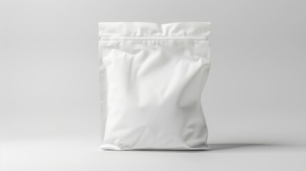 Fototapeta premium Zip bag mock up bakcground illustrration generated by ai