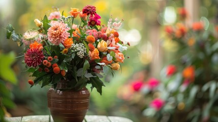 flowers in a garden