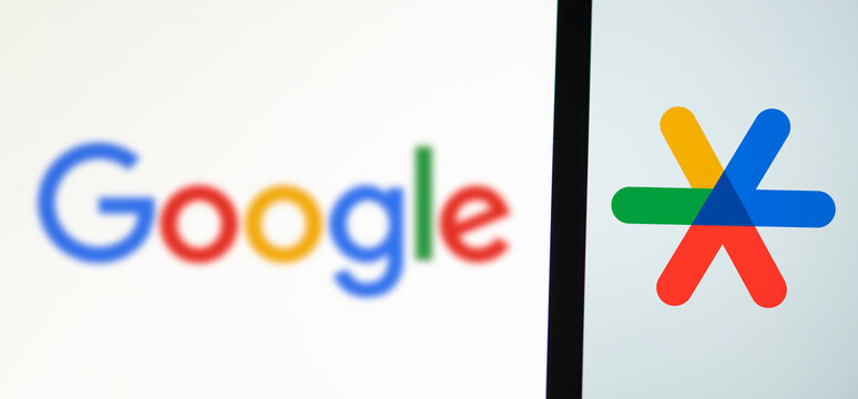 Dhaka, Bangladesh- 21 July 2024: Google Authenticator logo is displayed on smartphone.