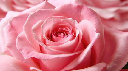 Fototapeta premium pink rose close up