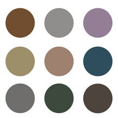 Metal rings and metal plate in different steel - hand draw vectorgrafik