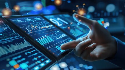 innovative digital tool for financial risk assessment, featuring interactive risk matrices and scenario analysis for businesses