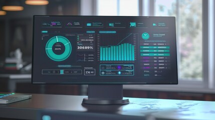 interactive digital display for managing personal finances, including debt, investments, and savings, in a user-friendly format