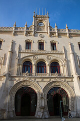Rossio, Train station, Lisbon, Portugal