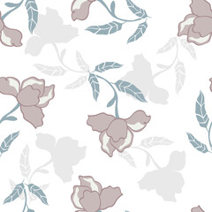 Abstract an embossed blooming bright flower motif arrangement all- over textile design illustration digital image printing factory