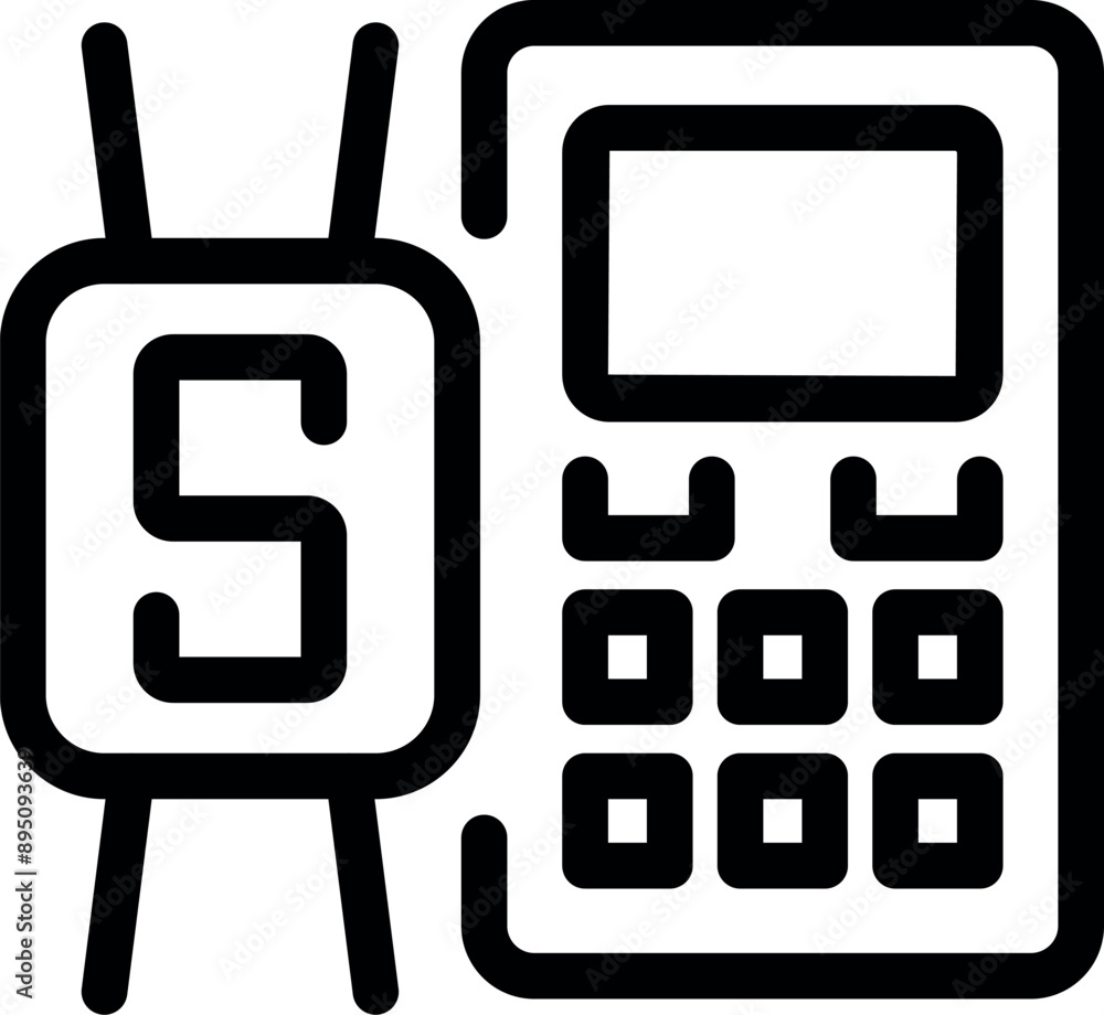 Poster electronic voting with a voting machine calculating election or referendum results