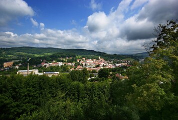 Obraz premium Benesov nad Ploucnici, Czech republic