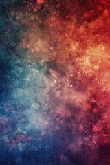Fototapeta premium Melancholy Abstract. Artistic Abstraction in Beautiful Cinematic Colors