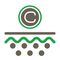 Vitamin Vector Glyph Two Color Icon