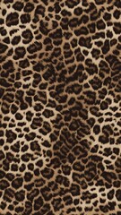 
Leopard print animal background, wild cat texture, fashionable stylish design