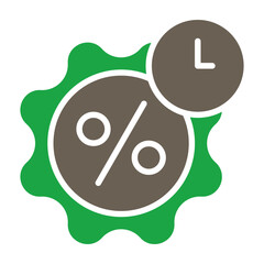 Special Offer Glyph Two Color Icon