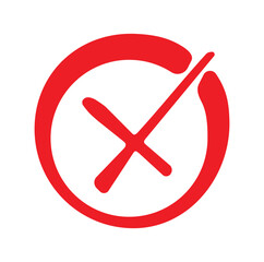 Obraz premium rejected logo