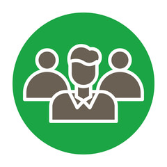 Community Glyph Two Color Icon