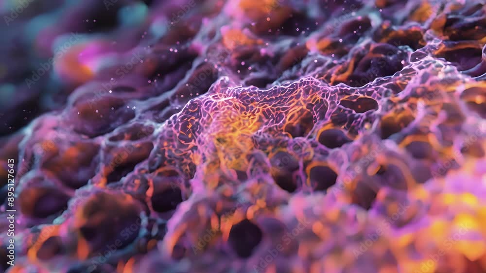 Poster intricate pattern of endothelial cells forming a barrier that actively regulates the exchange of nut