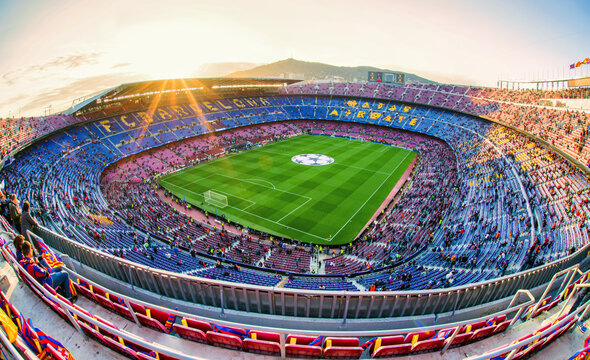 Nou Camp - stadium of footbal club FC Barcelona, Spain