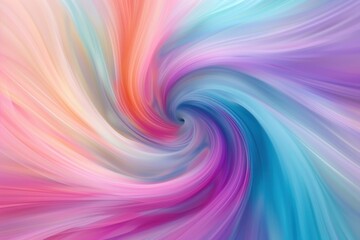 abstract smooth colorful twirly background