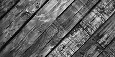 Wooden planks close up