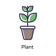 Plant vector icon