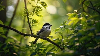 Fototapeta premium spotted woodpecker