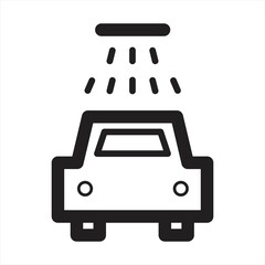 car wash icon for your website, mobile, presentation, and logo design.