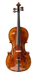Obraz premium [Transparent Background PNG]A close up of the front of a violin