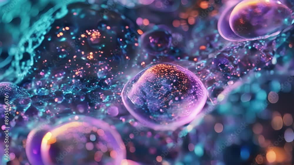 Poster a microscopic view of a colonyforming unit a type of stem cell that is able to establish and maintai