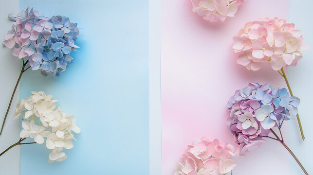 Blank paper with background illustration