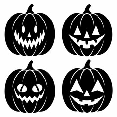 halloween pumpkin set