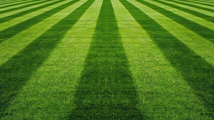 A lush green field ready for an exciting match, banner, with copy space