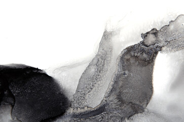 abstract background in black and white colors from streaks