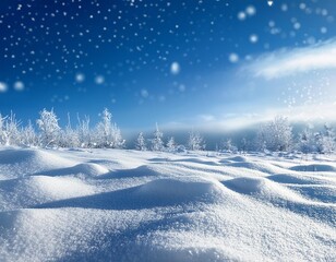 Fine, powdery snow with a sparkling, crystalline appearance.