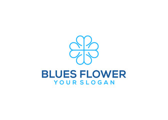 Fototapeta premium Letter B Flower Logo Design,