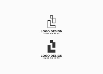 Obraz premium L Letter Logo Design vector Template