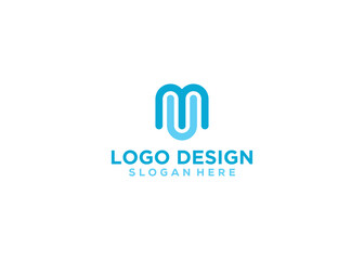 Letter UM logo vector design template