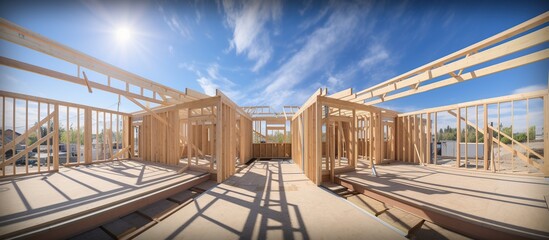 House Construction Framing Gradating